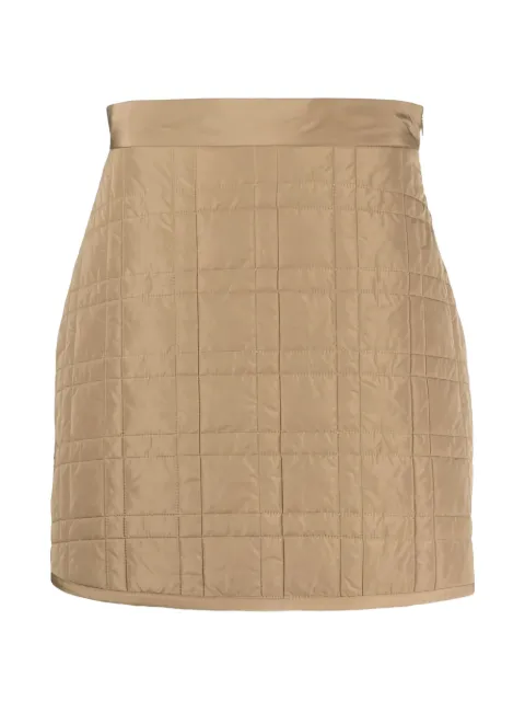 Brunello Cucinelli quilted mini skirt
