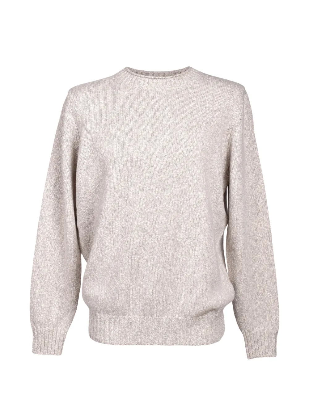 Brunello Cucinelli long-sleeve knitted sweater - Nude