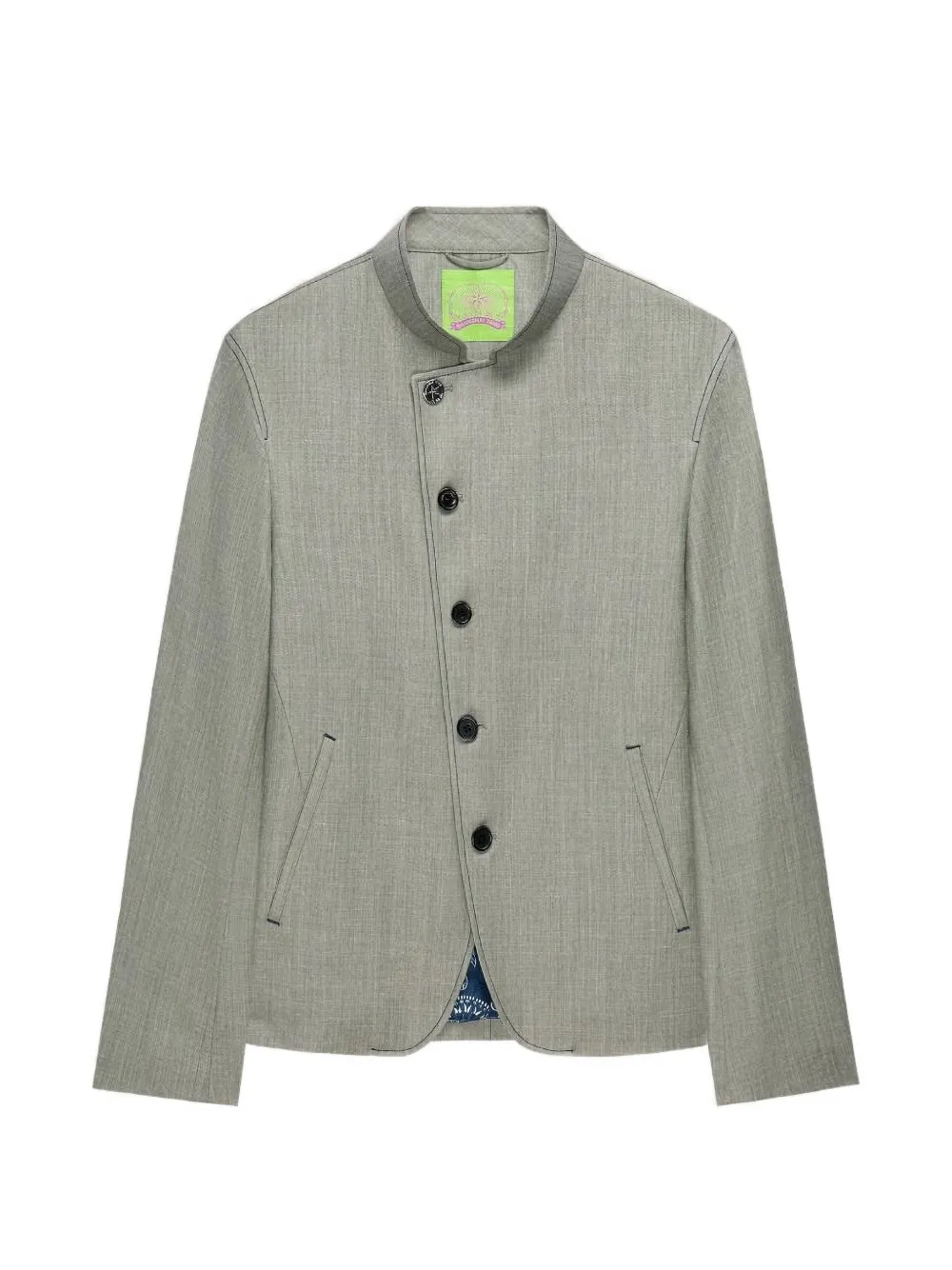 Shanghai Tang Tang five-button jacket - Green