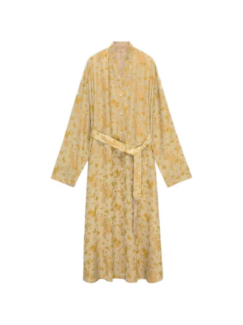 Shanghai Tang Tang jacquard silk coat