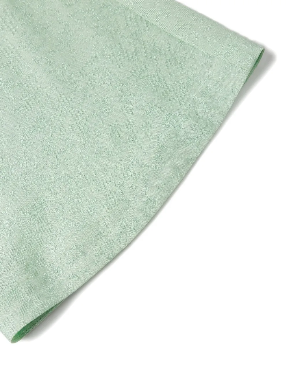 Shanghai Tang blouse met jacquard Groen