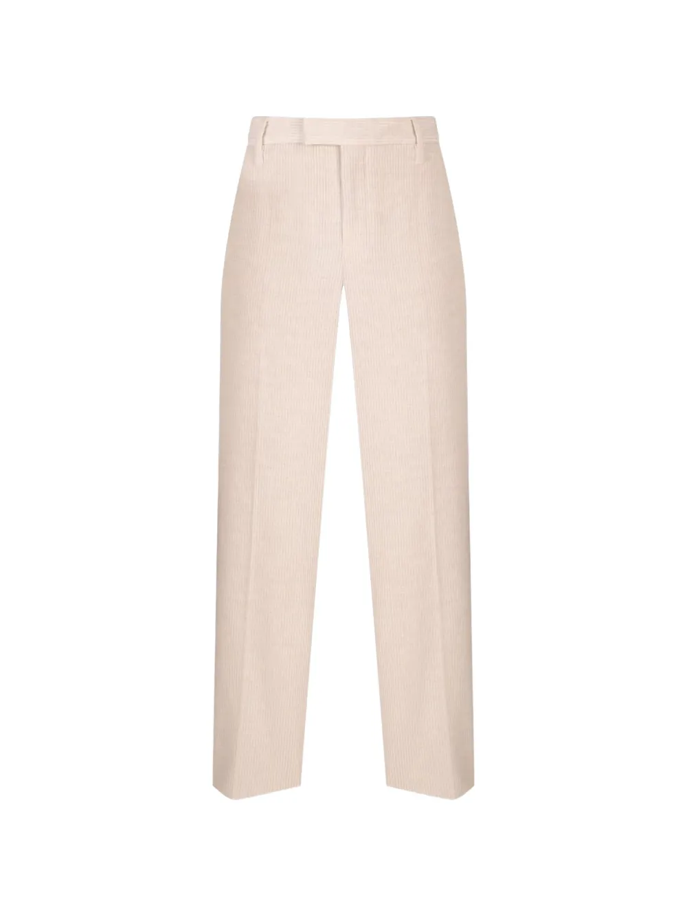Brunello Cucinelli straight-leg corduroy trousers - Toni neutri