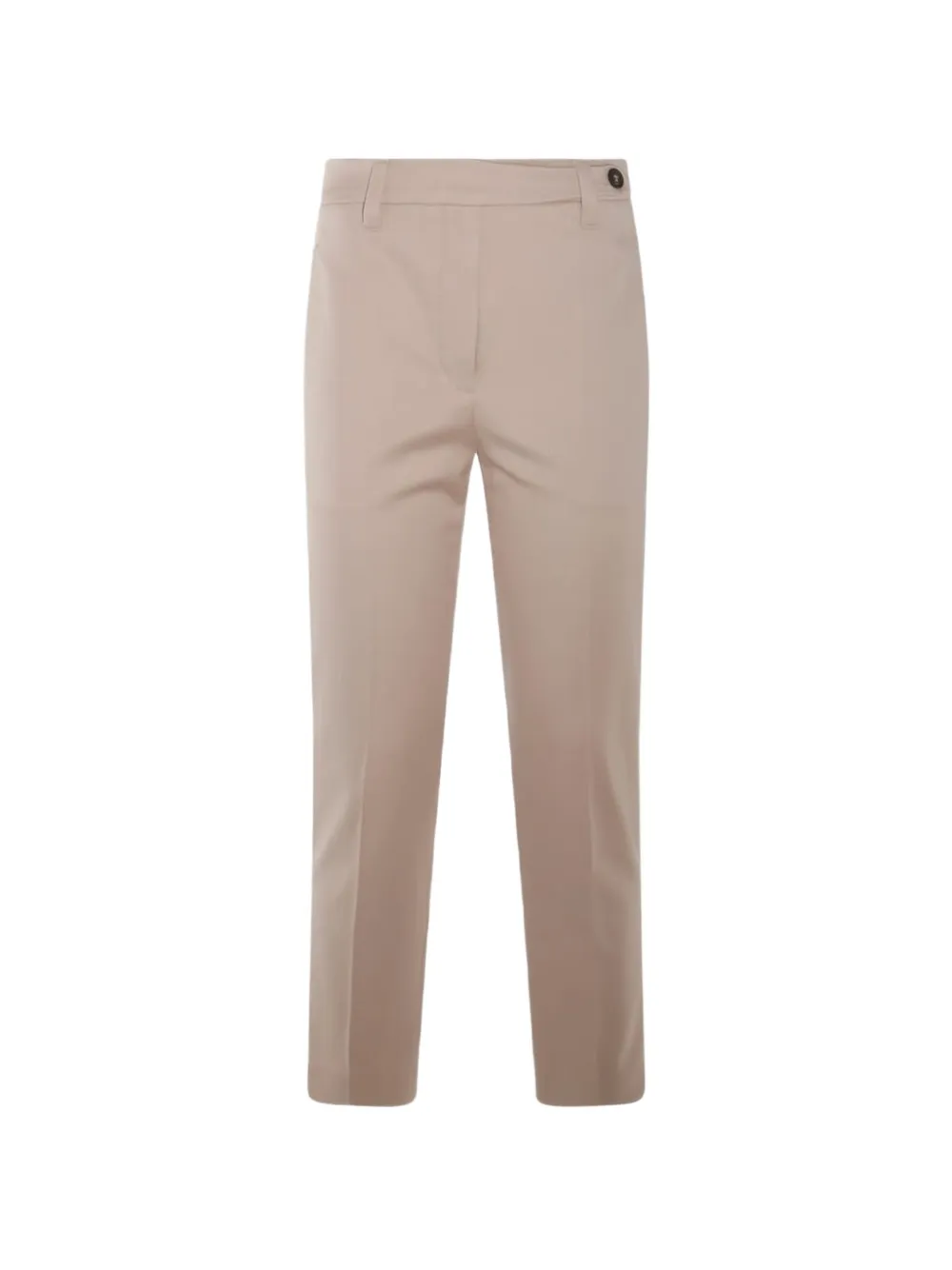 Brunello Cucinelli belt-loops trousers - Toni neutri