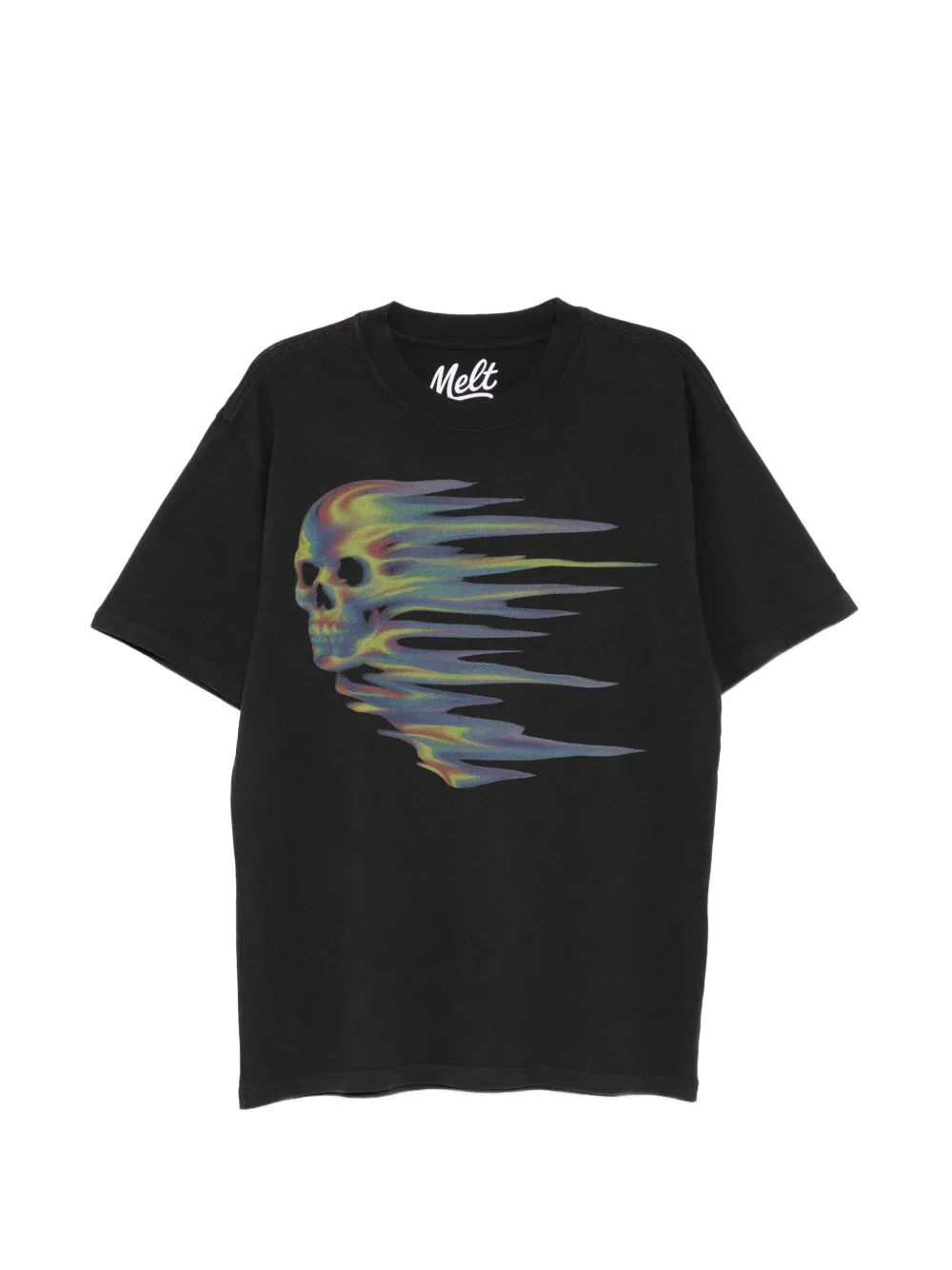 Melt graphic T-shirt - Schwarz