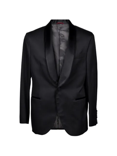 Brunello Cucinelli silk shawl-lapel tuxedo blazer