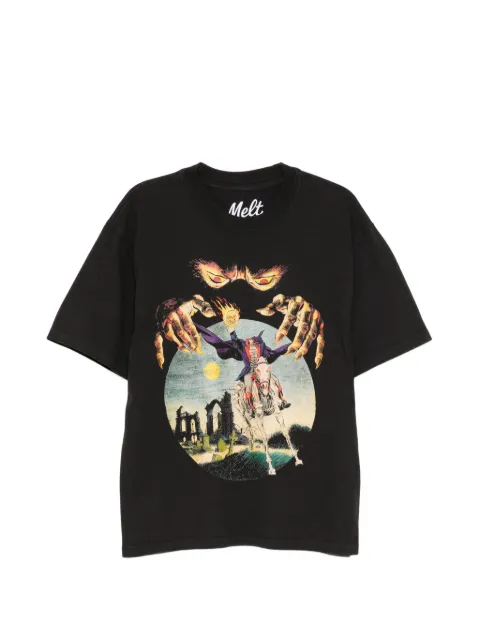 Melt graphic T-shirt