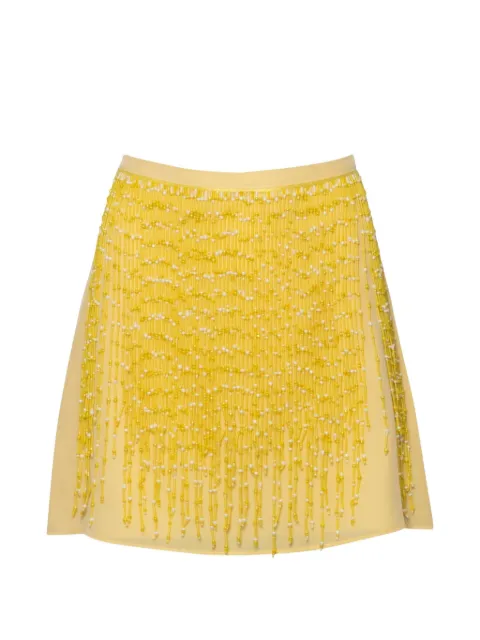 Baobab falda Carlota con detalles de flecos