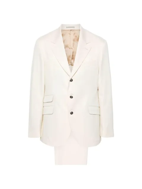 Brunello Cucinelli notch-lapel tailored suit