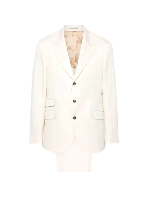 Brunello Cucinelli notch-lapel tailored suit