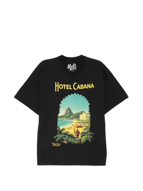 Melt graphic-print T-shirt
