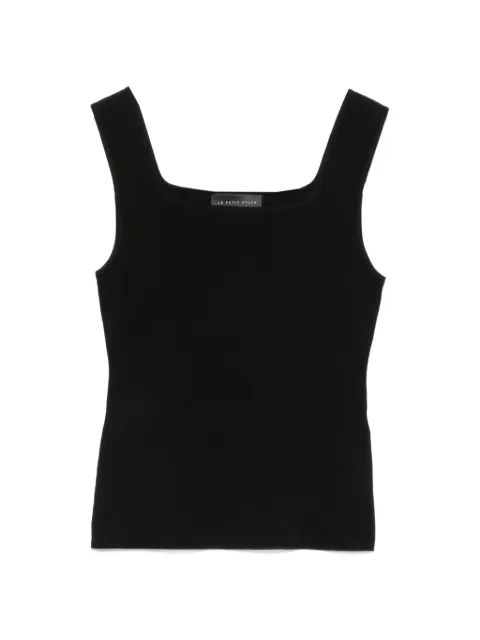 Le Petit Pulle square-neck tank top