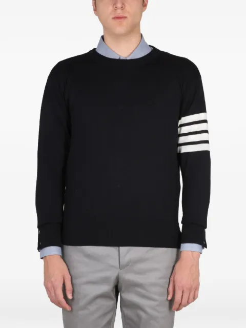 Thom Browne suéter con motivo 4-Bar