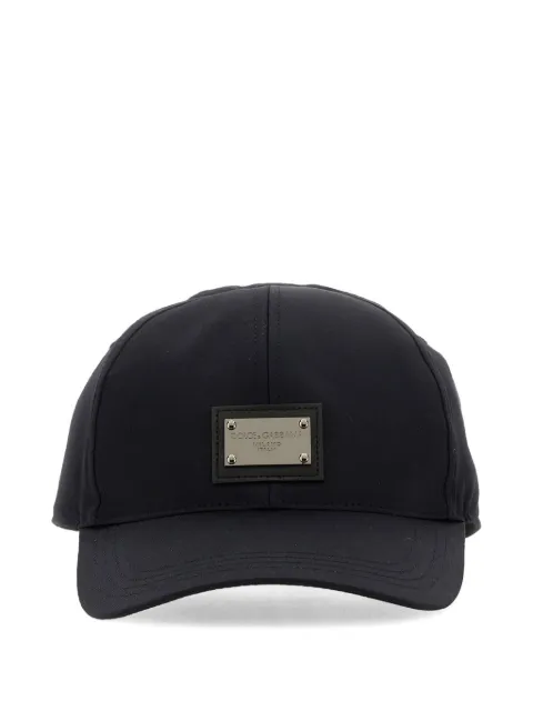 Dolce & Gabbana logo-plaque baseball cap