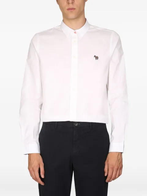 PS Paul Smith camisa con motivo Zebra