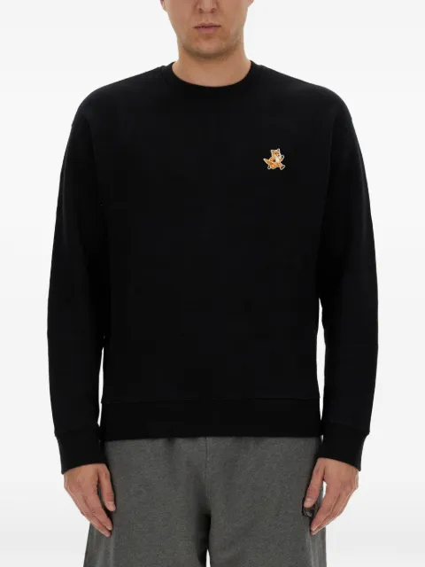 Maison Kitsuné fox-patch sweater