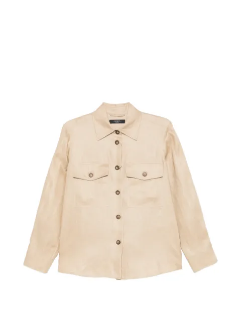 Weekend Max Mara flap-pocket shirt jacket