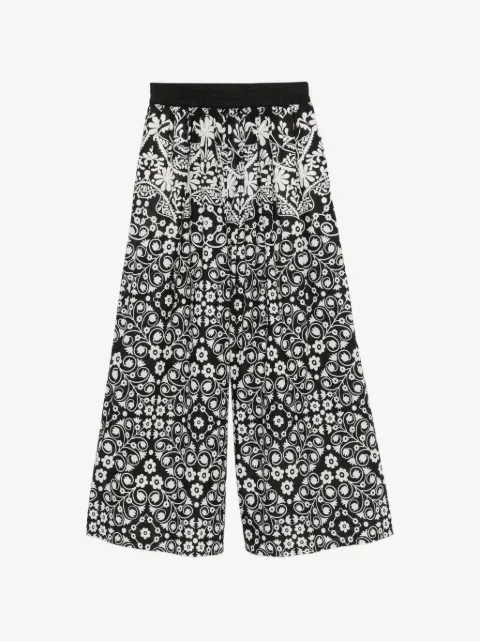 Weekend Max Mara Palanca floral-print palazzo pants
