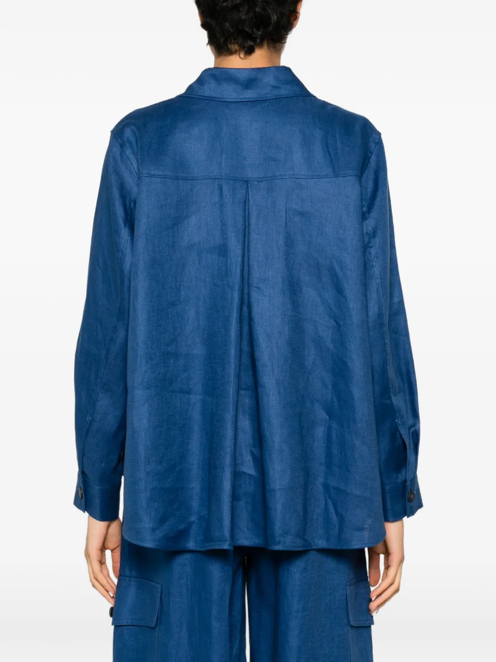 Weekend Max Mara Pomposa button-up overhemd Blauw
