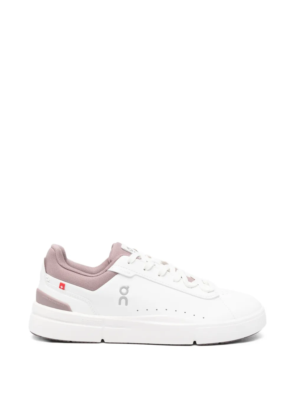 On The Roger Advantage lace-up sneakers - Bianco