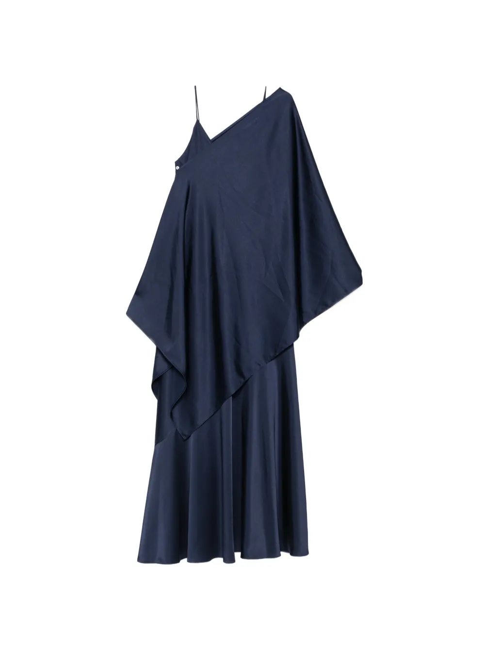 Weekend Max Mara Calante asymmetric draped dress - Blu
