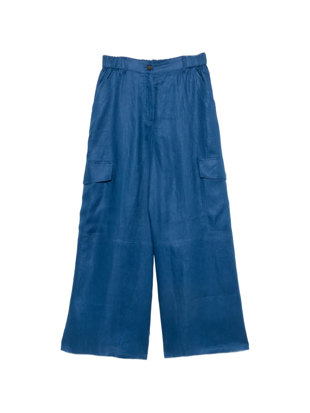 Weekend Max Mara Ifinale wide-leg cargo pants - Blau