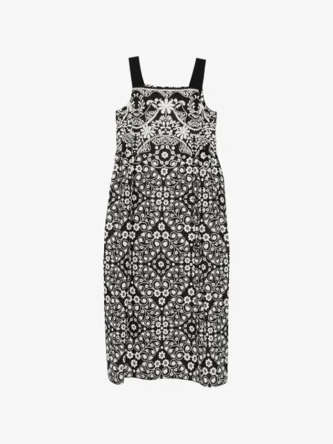Weekend Max Mara vestido midi sin mangas con estampado floral