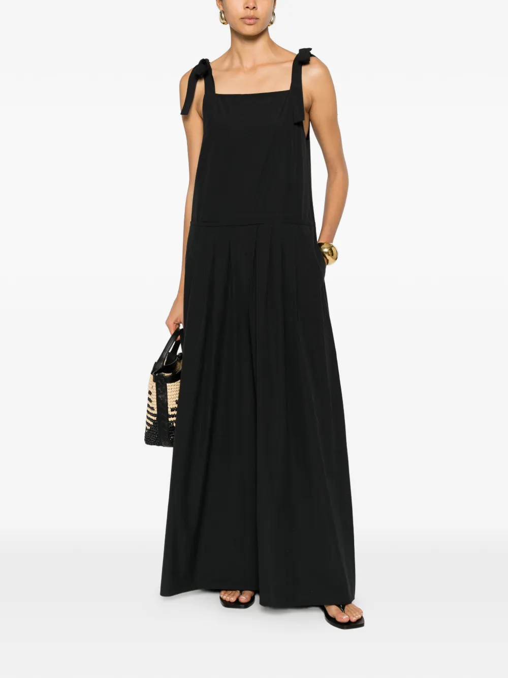  Weekend Max Mara Mono Con Cierre De Lazo - Negro 