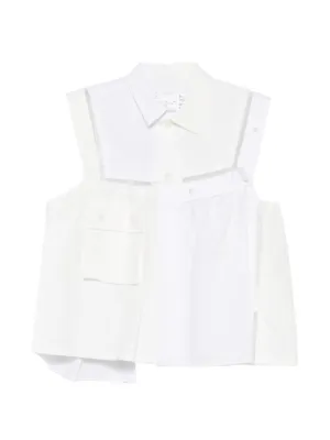 サカイ ノースリーブトップス ノースリーブ L sacai(サカイ) トップス(レディース) - ブランド通販の