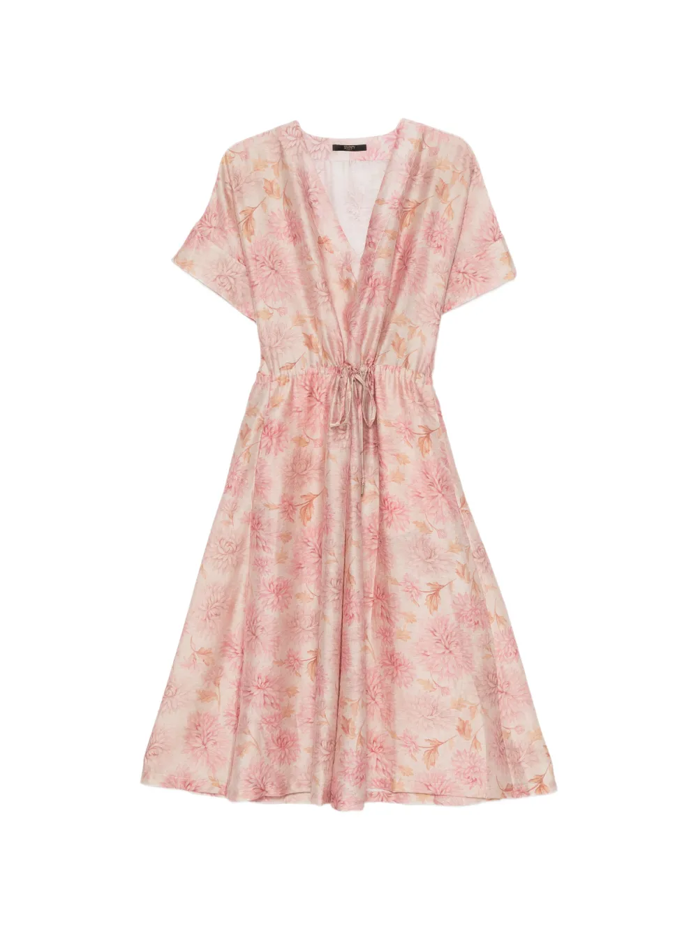 Seventy floral-pattern midi dress - Rosa