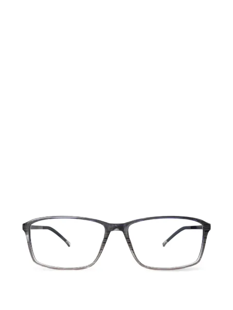 Silhouette rectangle-frame glasses