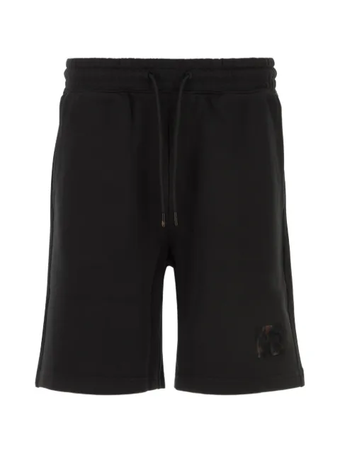 HUGO logo-patch drawstring-waist shorts