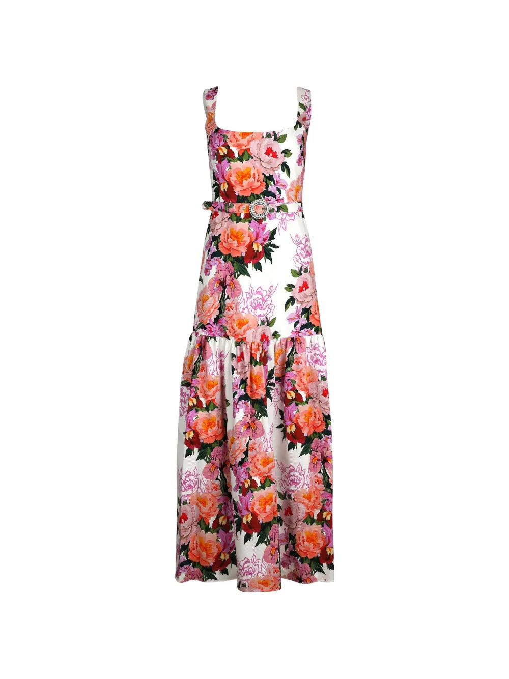 Borgo De Nor Biba floral-print maxi dress - Multicolore
