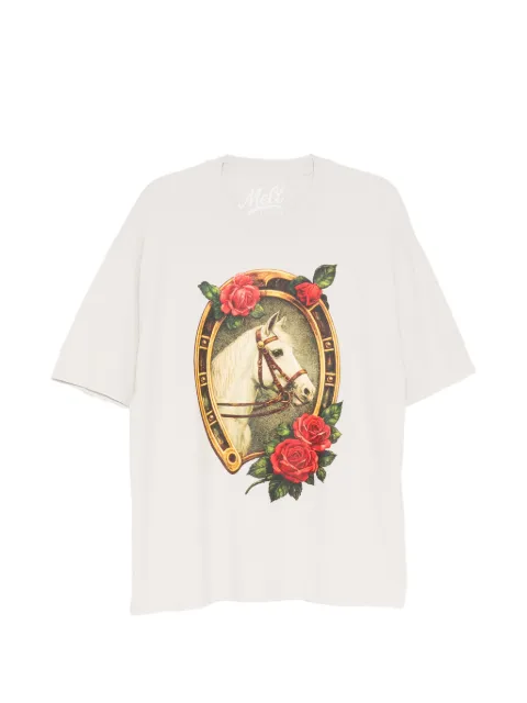 Melt graphic T-shirt
