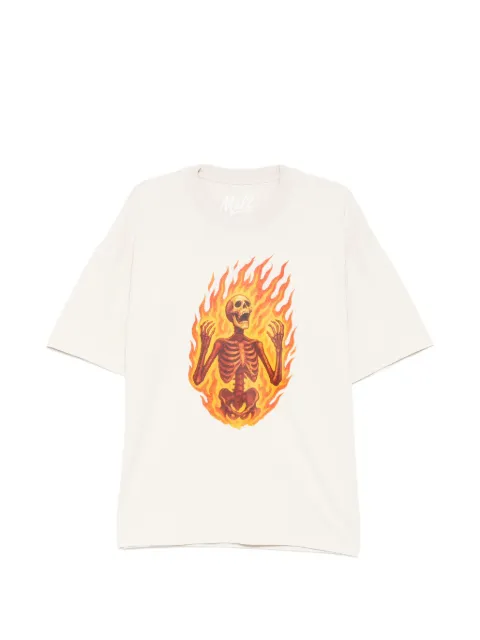 Melt T-shirt met grafische print