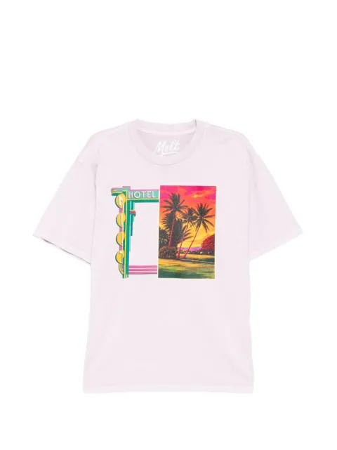 Melt graphic T-shirt
