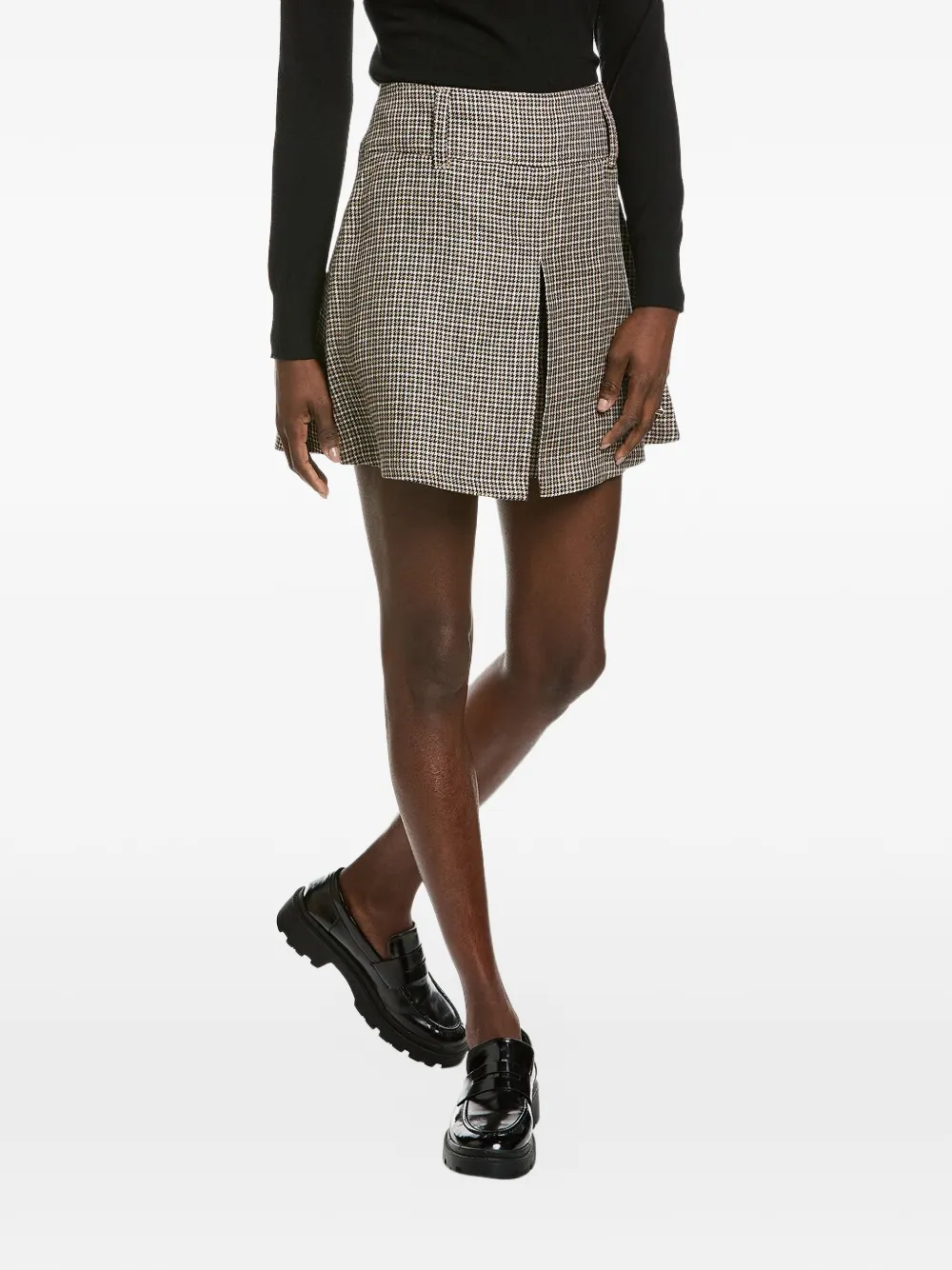 Brunello Cucinelli plaid-pattern shorts - Toni neutri