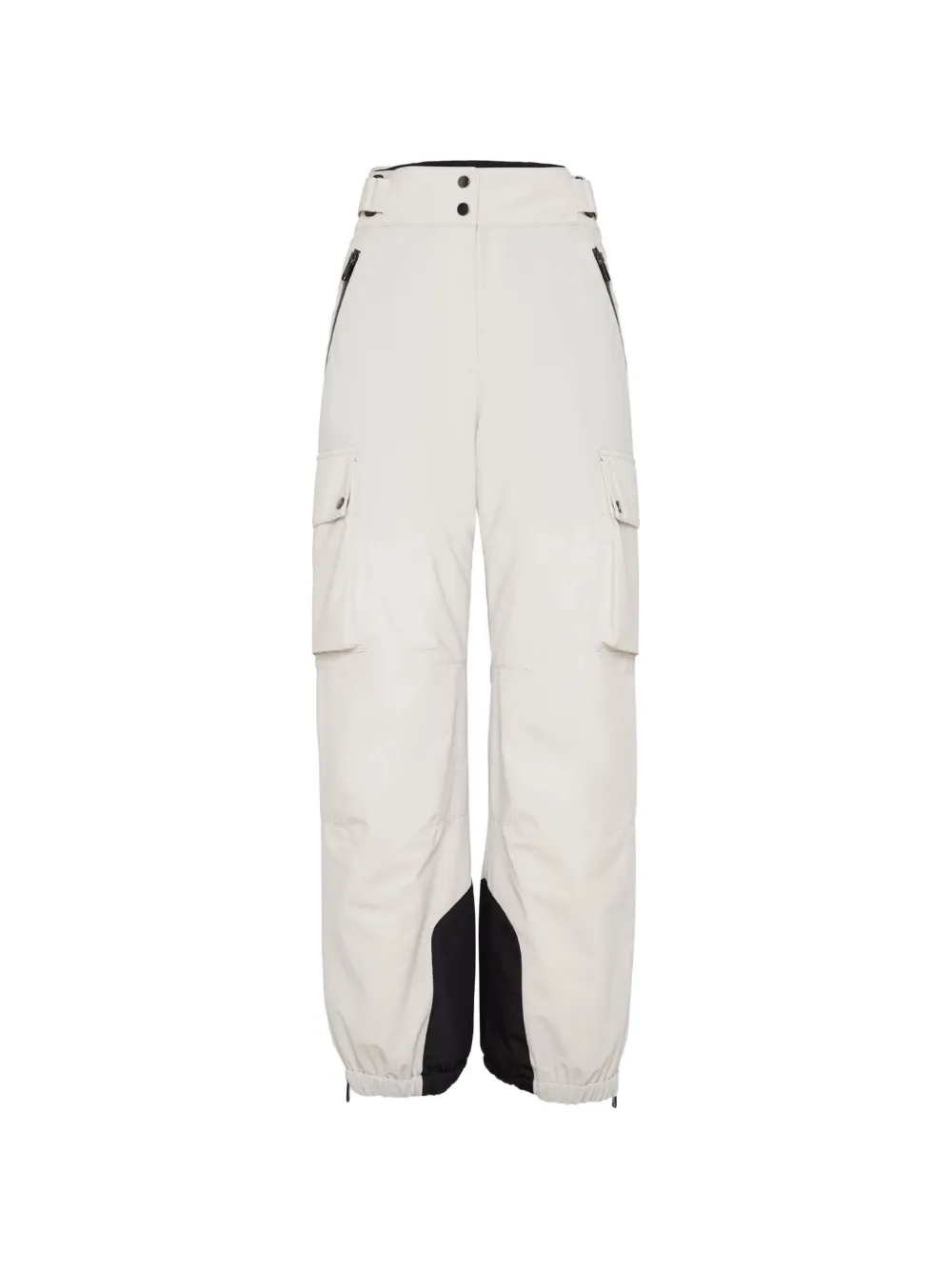 Brunello Cucinelli cargo ski trousers - Weiß