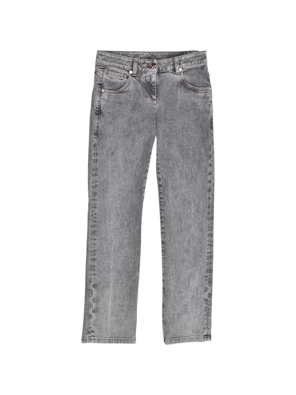 Brunello Cucinelli straight-leg jeans - Grigio