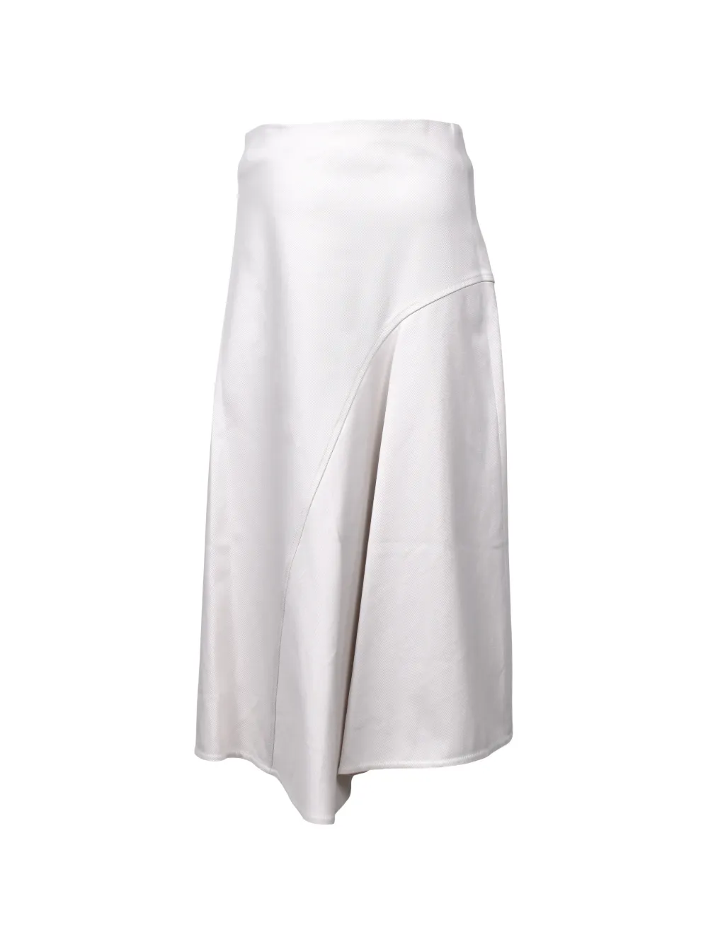 Brunello Cucinelli seam-detail midi skirt - Toni neutri