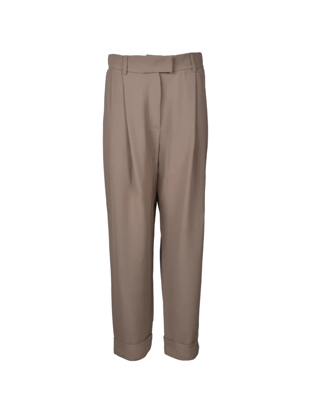 Brunello Cucinelli pleated tailored trousers - Toni neutri