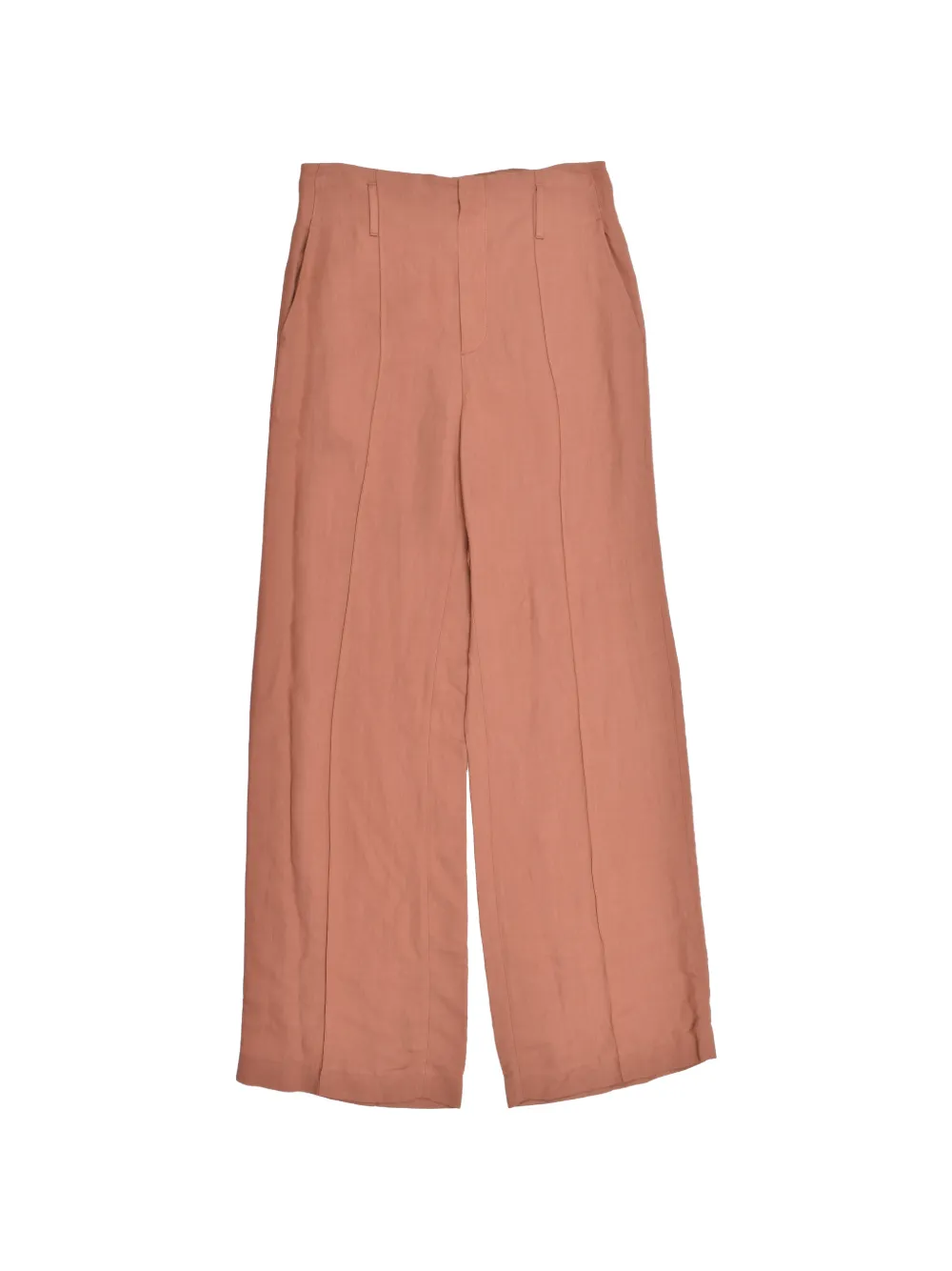 Brunello Cucinelli belt-loops trousers - Arancione