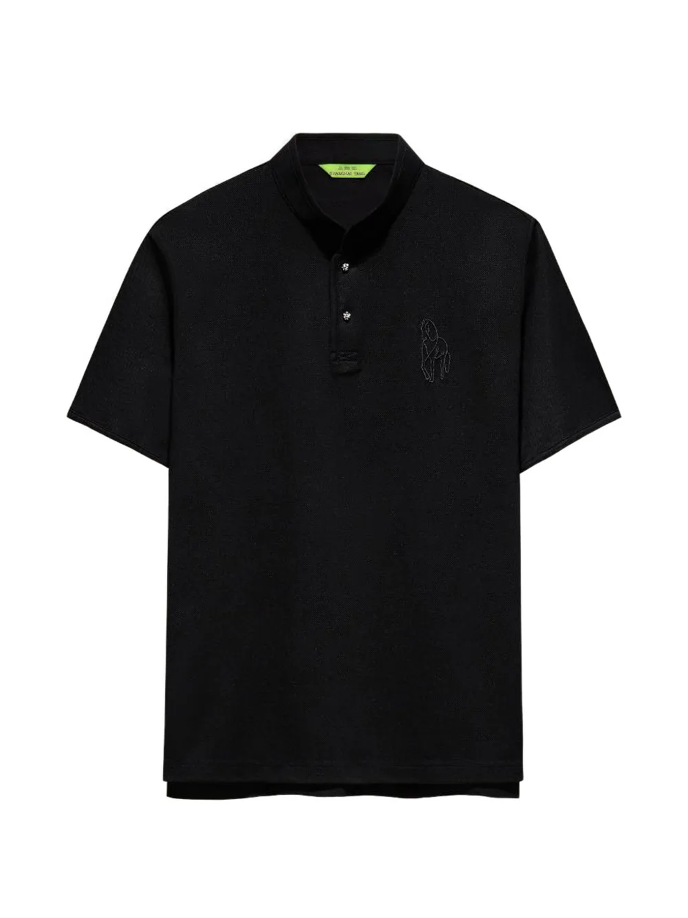 Shanghai Tang Tang Horse polo shirt - Nero