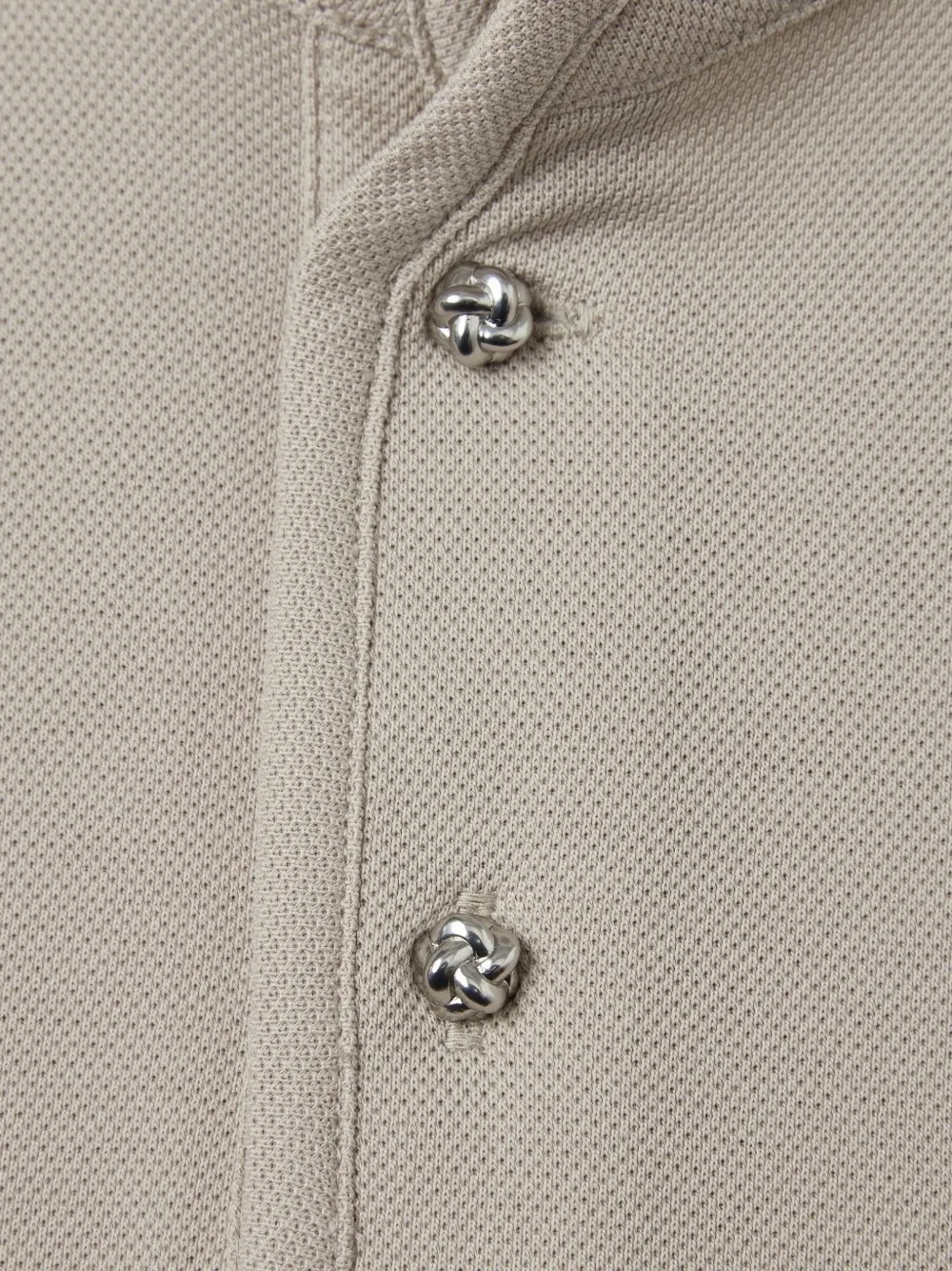 Shanghai Tang Horse poloshirt Beige