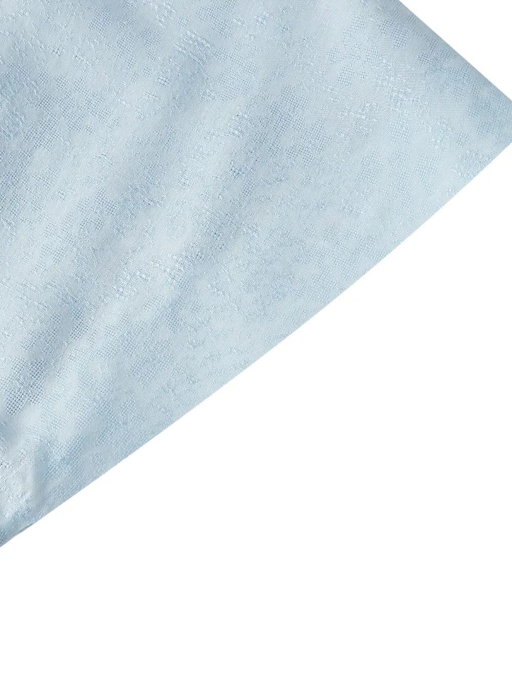 Shanghai Tang asymmetrische jurk met jacquard Blauw