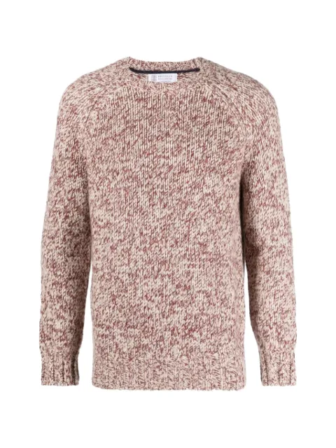 Brunello Cucinelli chunky-knit raglan-sleeve sweater