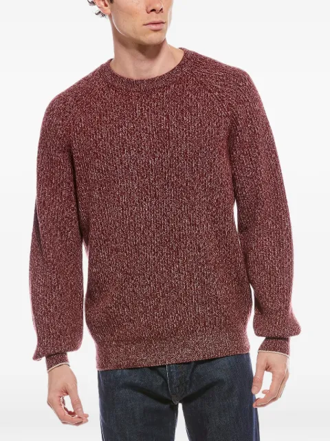 Brunello Cucinelli marled raglan-sleeve sweater