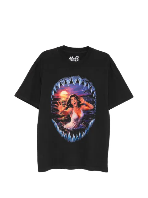 Melt t-shirt à imprimé graphique