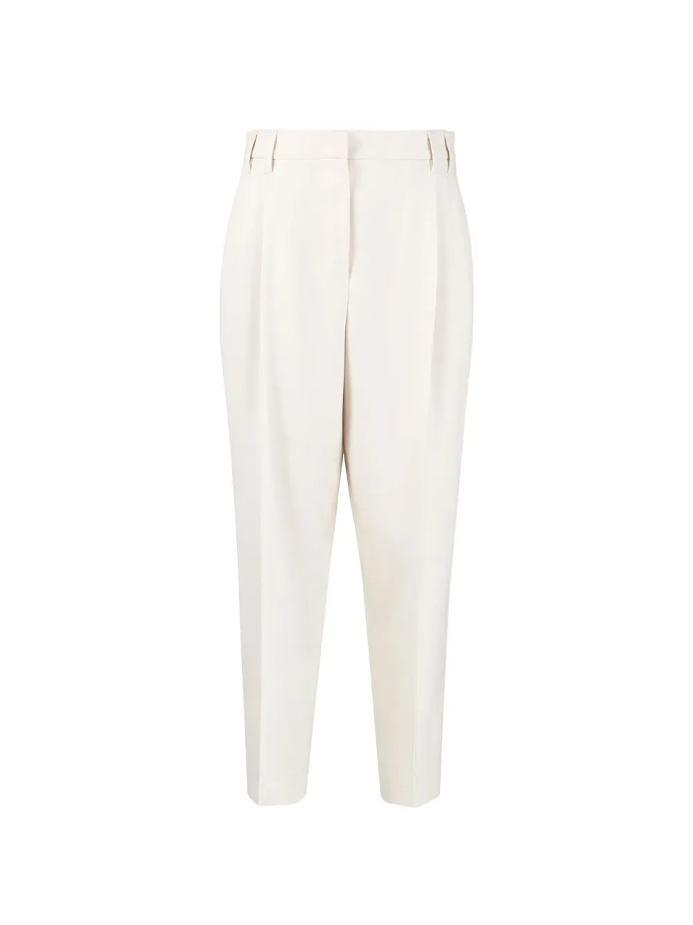 Brunello Cucinelli pleated tailored trousers - Toni neutri