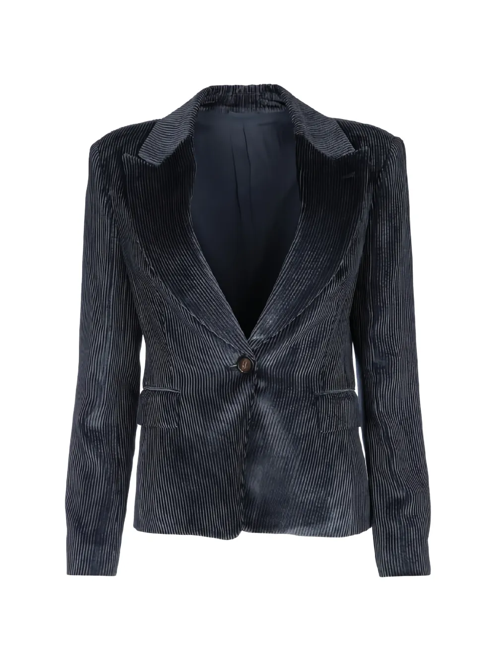 Brunello Cucinelli textured blazer - Blue