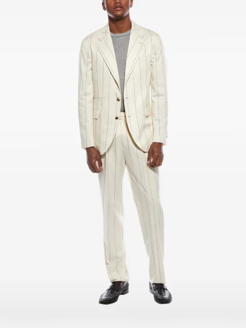 Brunello Cucinelli pinstripe tailored suit
